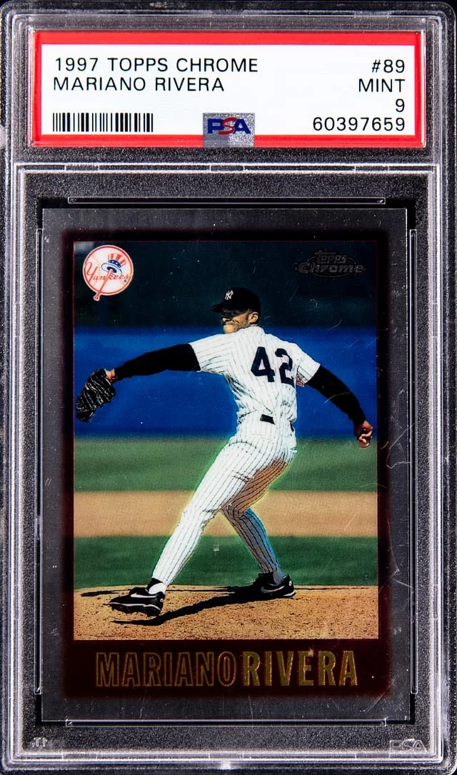 1997 Topps Chrome Mariano Rivera #89 card image