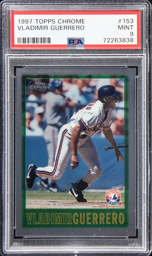 1997 Topps Chrome Vladimir Guerrero #153 card image