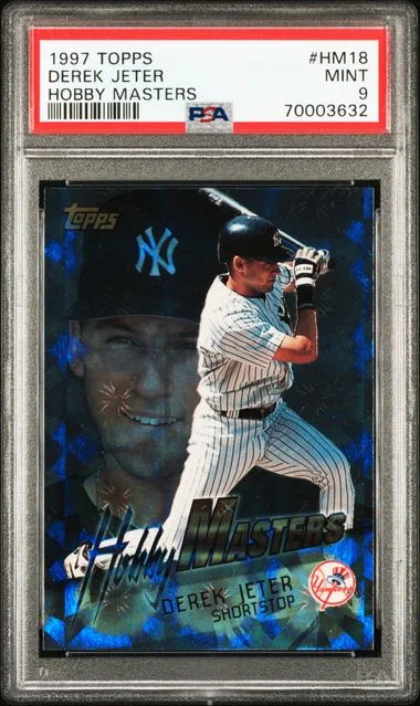 1997 Topps Derek Jeter Hobby Masters #HM18 card image