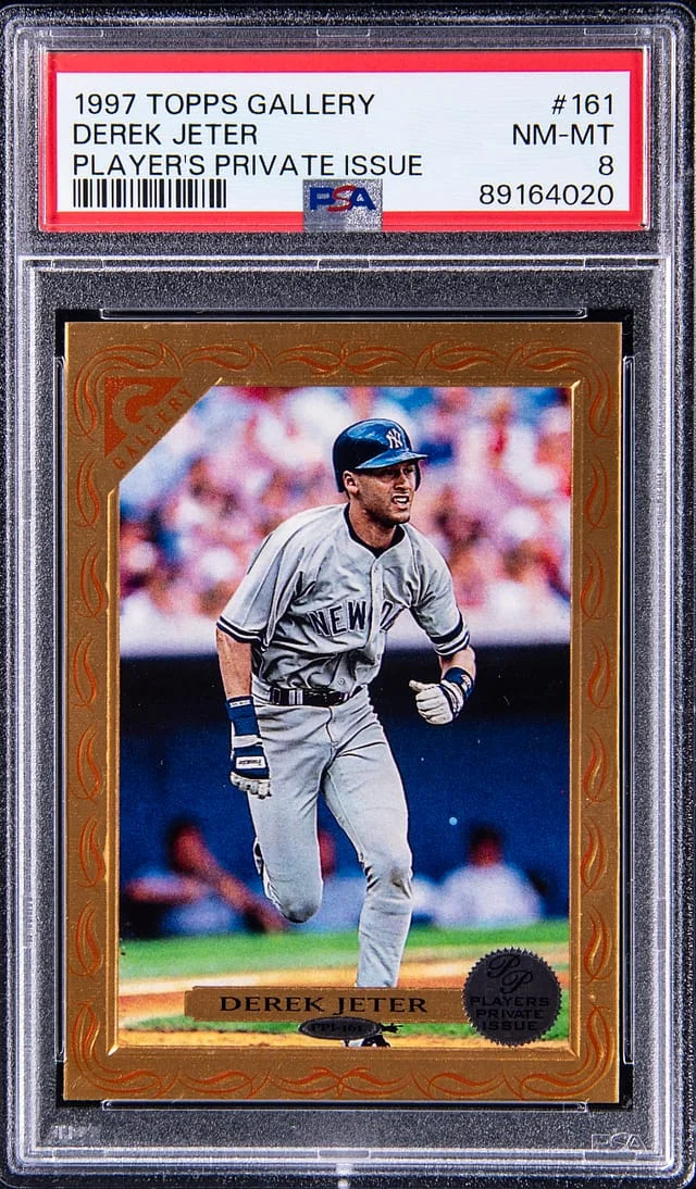 1997 Topps Derek Jeter Gallery Player's Private Issue #PPI-161 card image