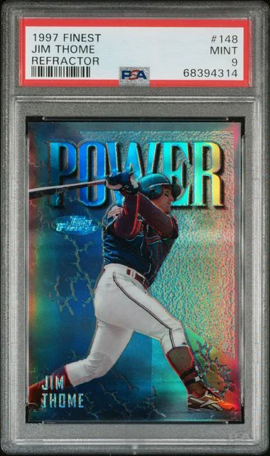 1997 Topps Finest Jim Thome Refractor #148 card image