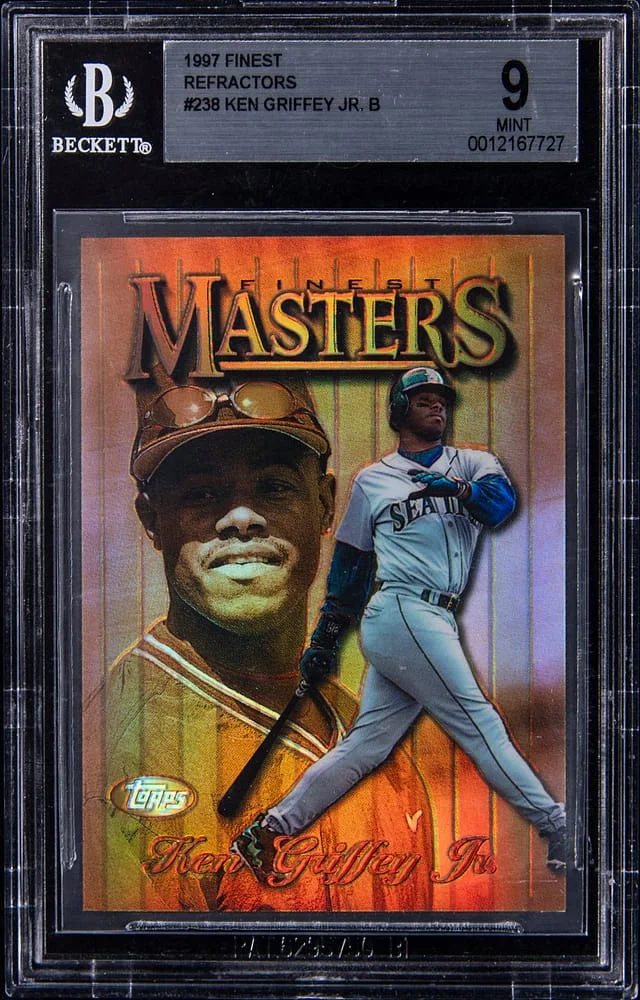 1997 Topps Finest Ken Griffey Jr. Refractor #238 card image