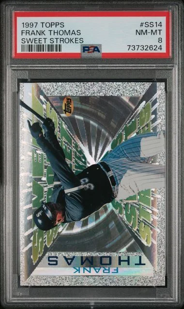 1997 Topps Frank Thomas Sweet Strokes #SS14 card image