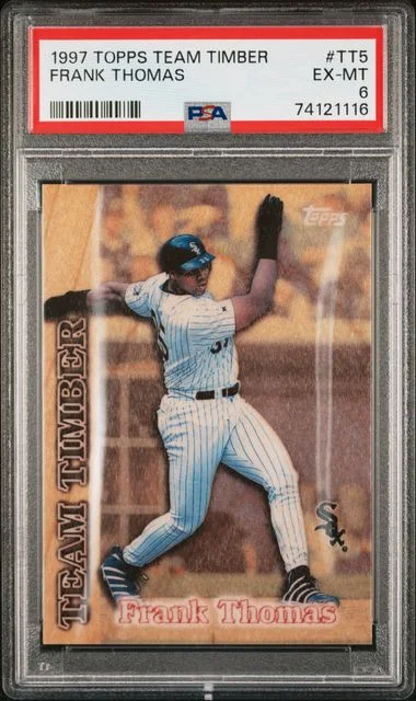 1997 Topps Frank Thomas Team Timber #TT5 card image