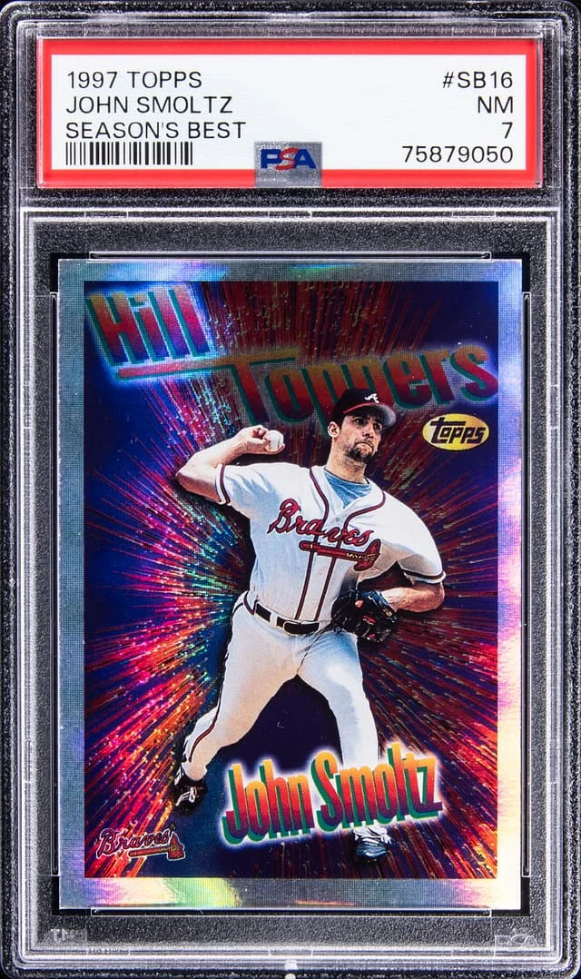 1997 Topps John Smoltz Season's Best #SB16 card image