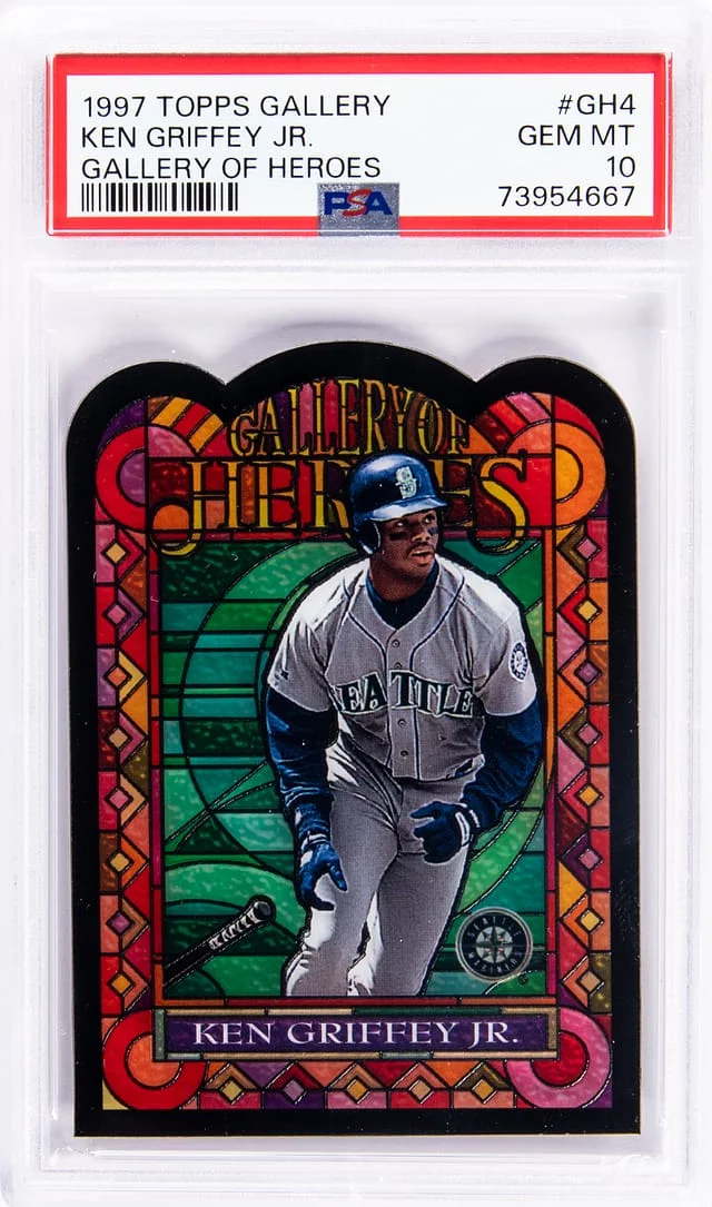 1997 Topps Ken Griffey Jr. Gallery Of Heroes #GH4 card image
