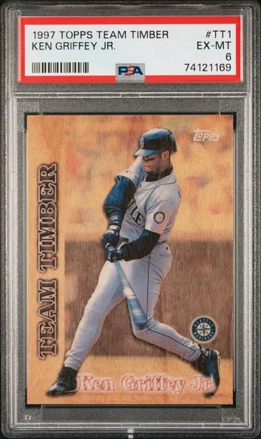 1997 Topps Ken Griffey Jr. Team Timber #TT1 card image