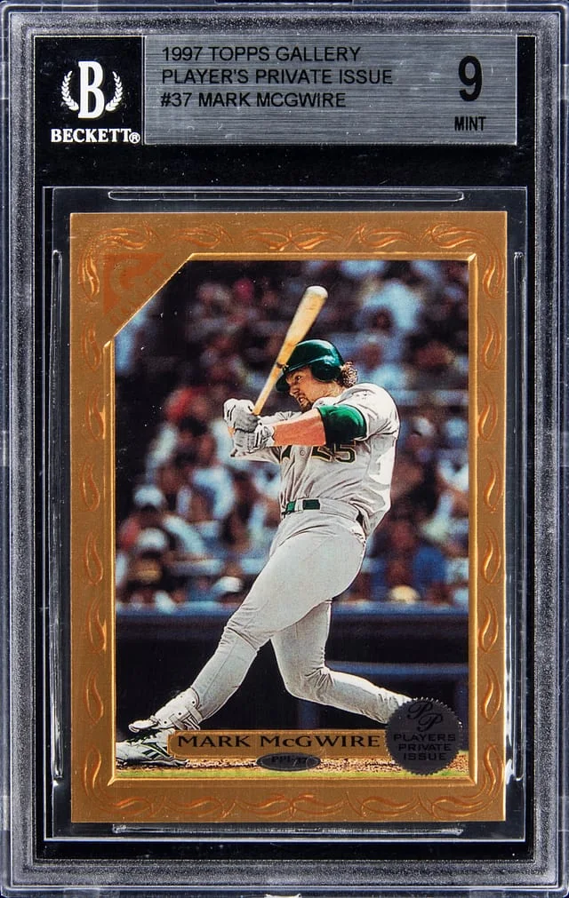 1997 Topps Mark McGwire Gallery Player's Private Issue #37 card image