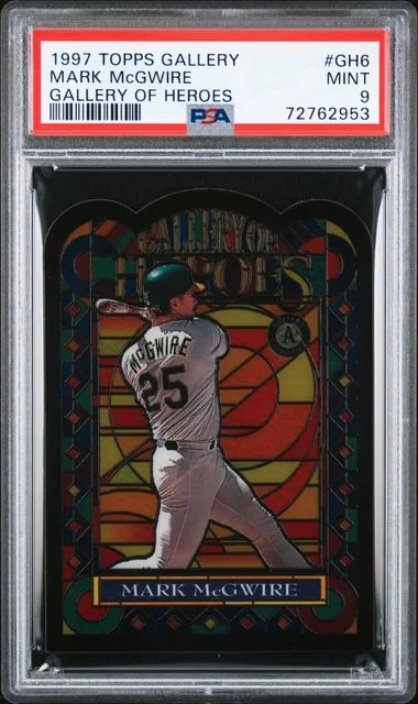 1997 Topps Mark McGwire Gallery Of Heroes #GH6 card image