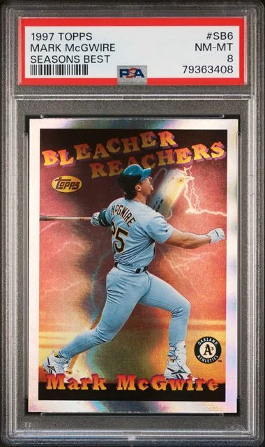 1997 Topps Mark Mcgwire Season's Best #SB6 card image