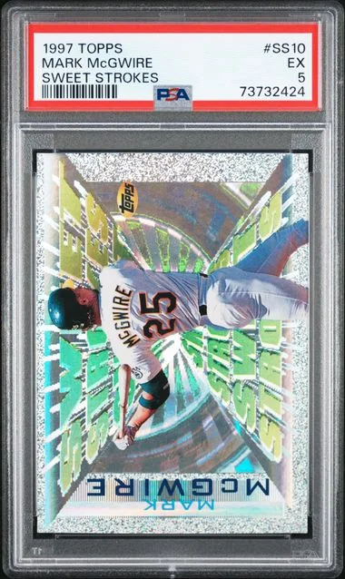 1997 Topps Mark McGwire Sweet Strokes #SS10 card image