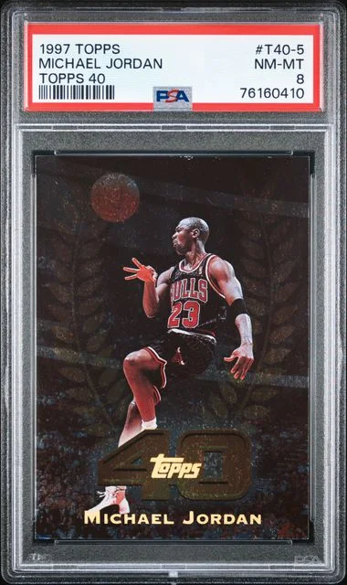 1997 Topps Michael Jordan Topps 40 #T40-5 card image