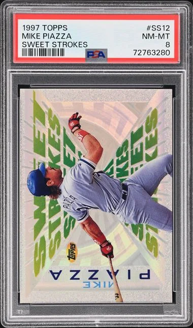 1997 Topps Mike Piazza Sweet Strokes #SS12 card image