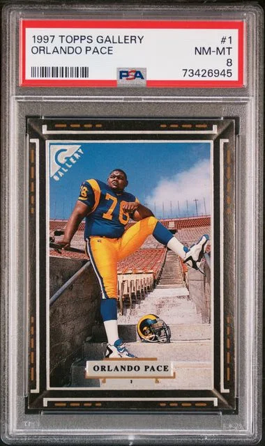1997 Topps Orlando Pace Gallery #1 card image