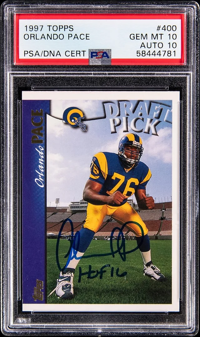 1997 Topps Orlando Pace #400 card image