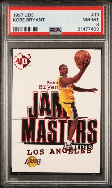 1997 UD3 Kobe Bryant #19 card image