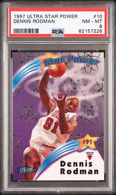 1997 Ultra Dennis Rodman Star Power #10 card image