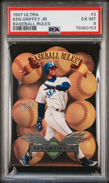 1997 Ultra Ken Griffey Jr. Baseball Rules #2 card image