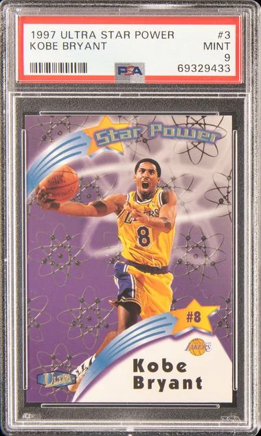 1997 Ultra Kobe Bryant Star Power #3 card image