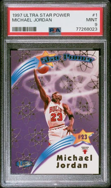 1997 Ultra Michael Jordan Star Power #1 card image