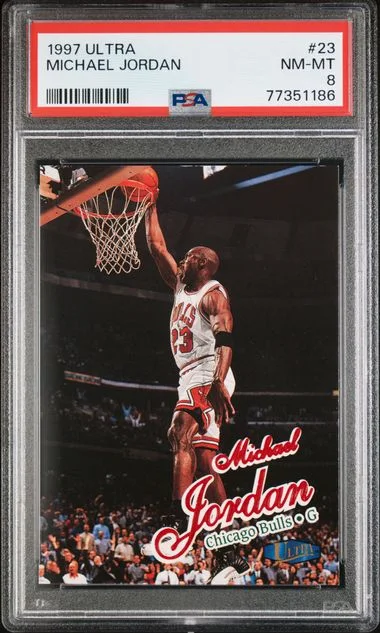 1997 Ultra Michael Jordan #23 card image