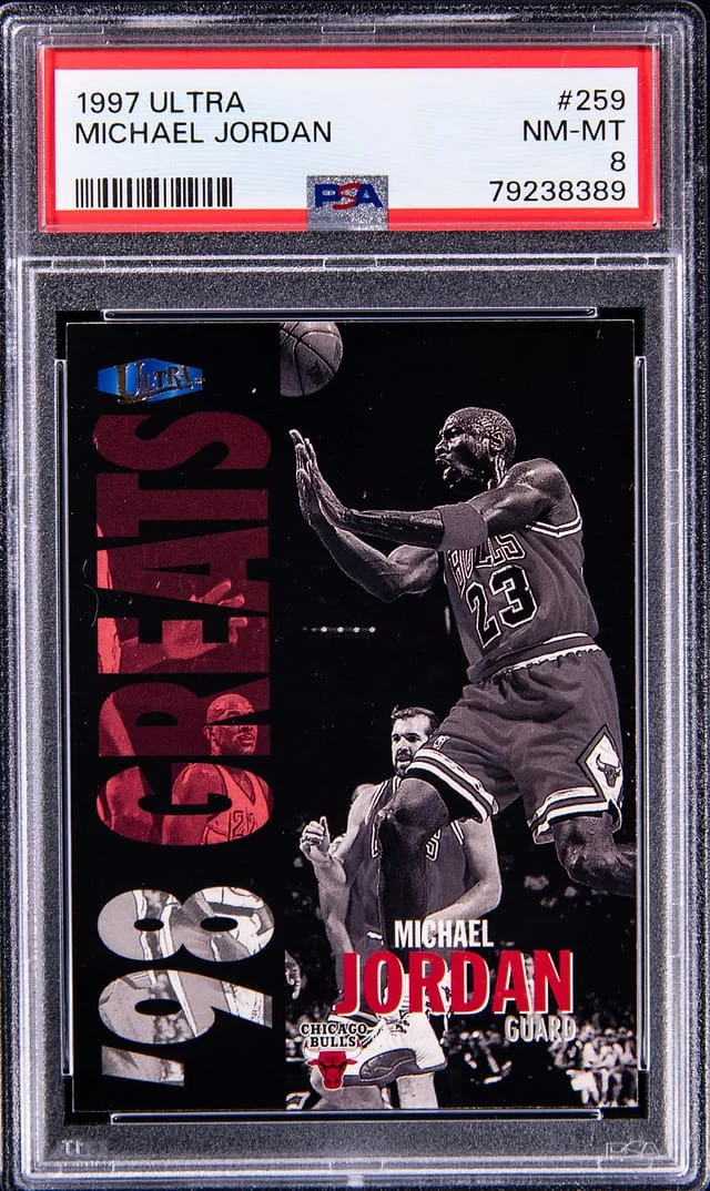 1997 Ultra Michael Jordan #259 card image