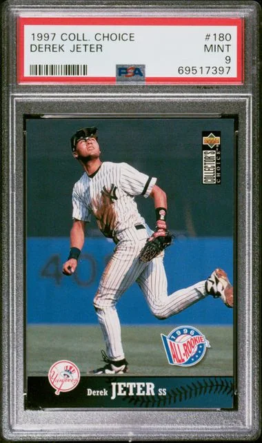 1997 Upper Deck Collector's Choice Derek Jeter #180 card image