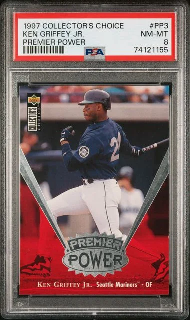 1997 Upper Deck Collector's Choice Ken Griffey Jr. Premier Power #PP3 card image