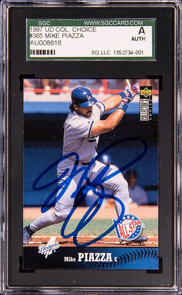 1997 Upper Deck Collector's Choice Mike Piazza #365 card image