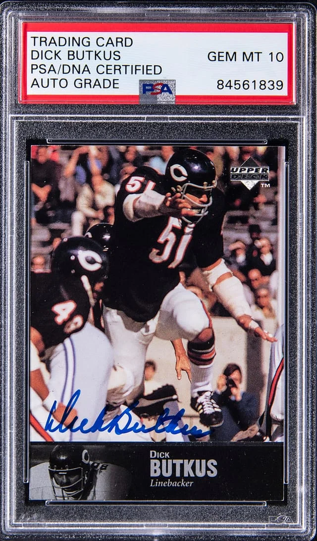 1997 Upper Deck Dick Butkus NFL Legends #17 card image