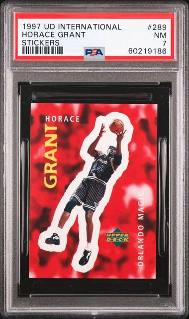 1997 Upper Deck Horace Grant International Stickers #289 card image