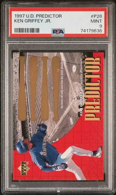 1997 Upper Deck Ken Griffey Jr. Predictor Retail #P26 card image