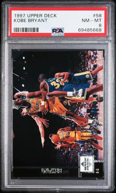 1997 Upper Deck Kobe Bryant #58 card image