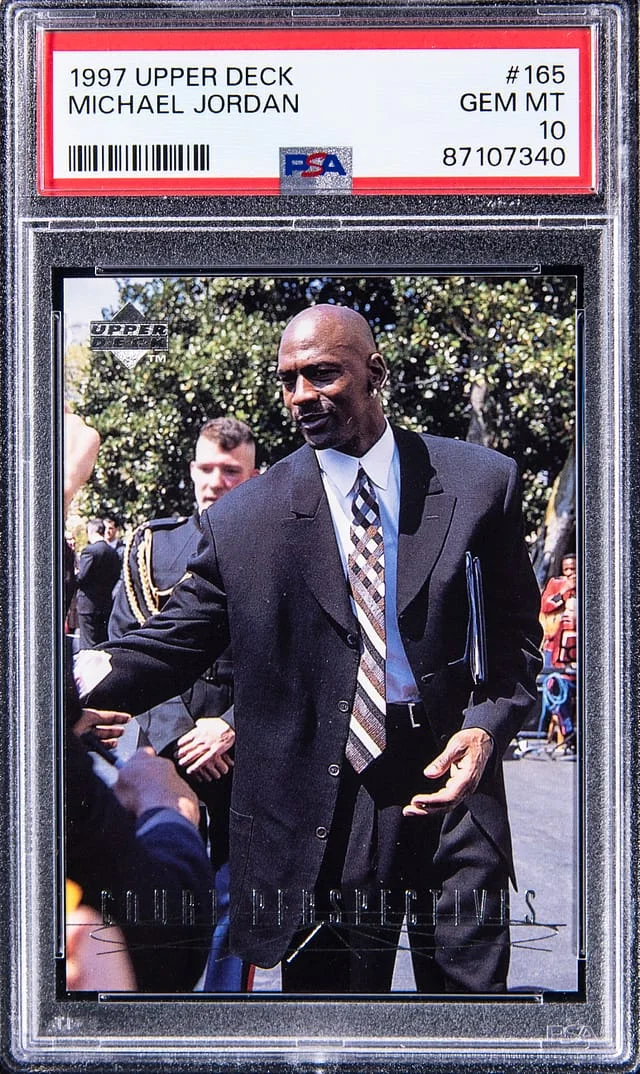 1997 Upper Deck Michael Jordan Court Perspectives #165 card image