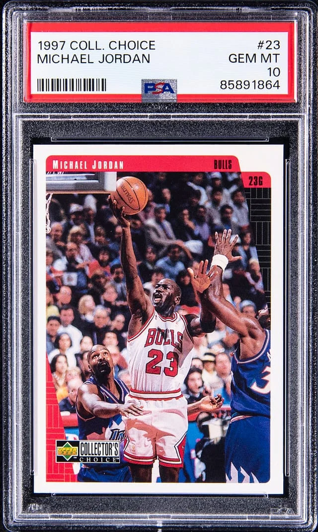 1997 Upper Deck Michael Jordan Collectors Choice #23 card image