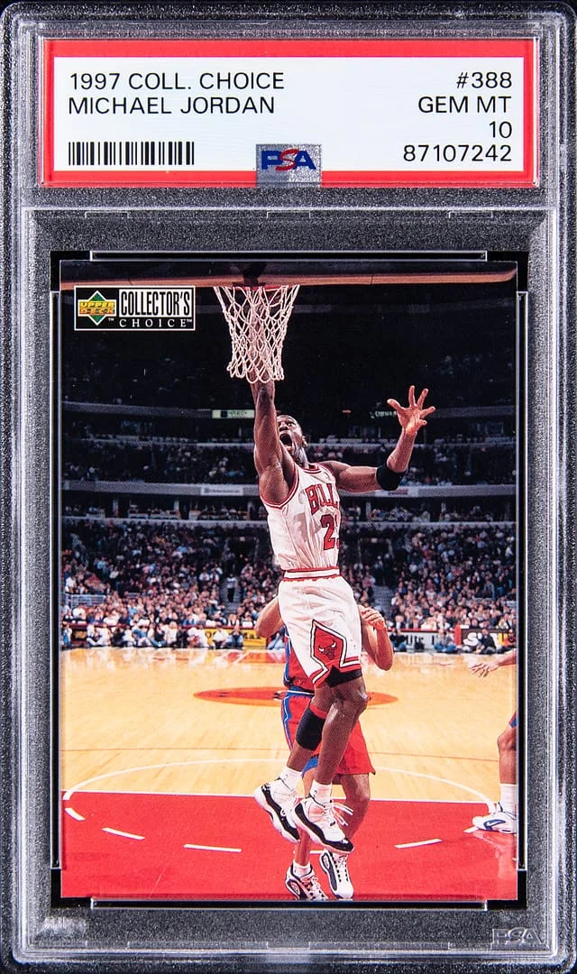1997 Upper Deck Michael Jordan Collectors Choice #388 card image