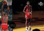 1997 Upper Deck Michael Jordan Rare Air Tribute Box Set Michael Jordan #61 card image