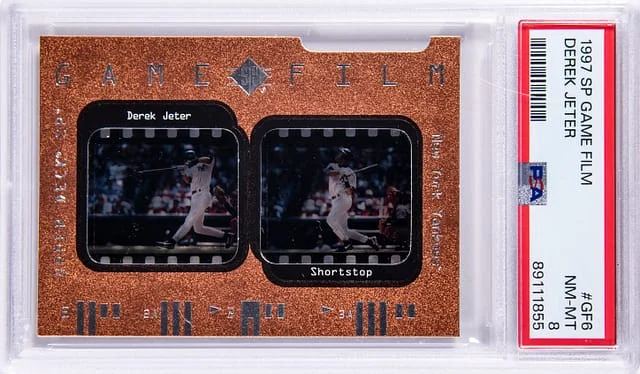 1997 Upper Deck SP Derek Jeter Game Film #GF6 card image