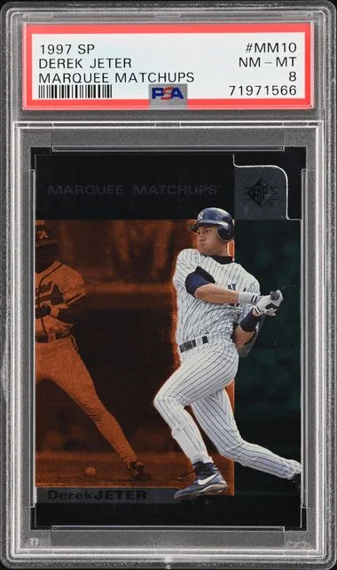 1997 Upper Deck SP Derek Jeter Marquee Matchups #MM10 card image