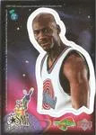 1997 Upper Deck Space Jam Series 2 Michael Jordan Cosmic Showdown Stick-Ons #CS9 card image