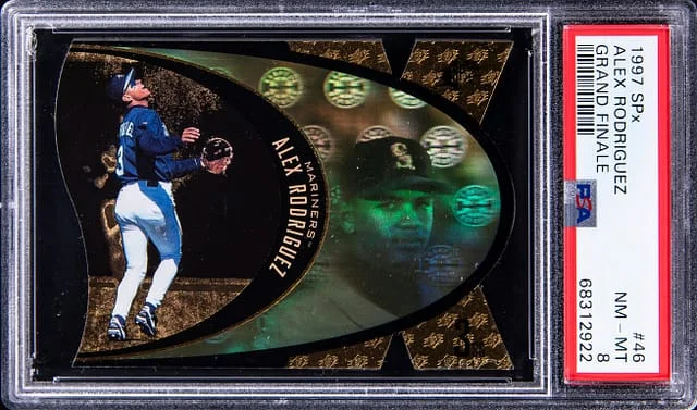 1997 Upper Deck SPx Alex Rodriguez Grand Finale #46 card image