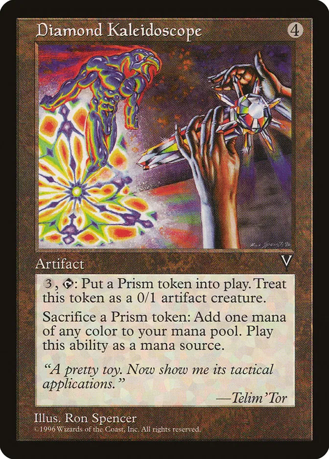 1997 Visions Diamond Kaleidoscope rare #143 unlisted card image