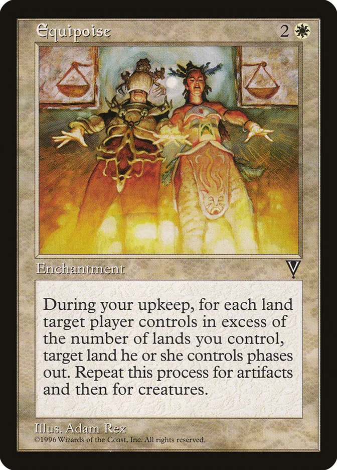 1997 Visions Equipoise rare #3 unlisted card image
