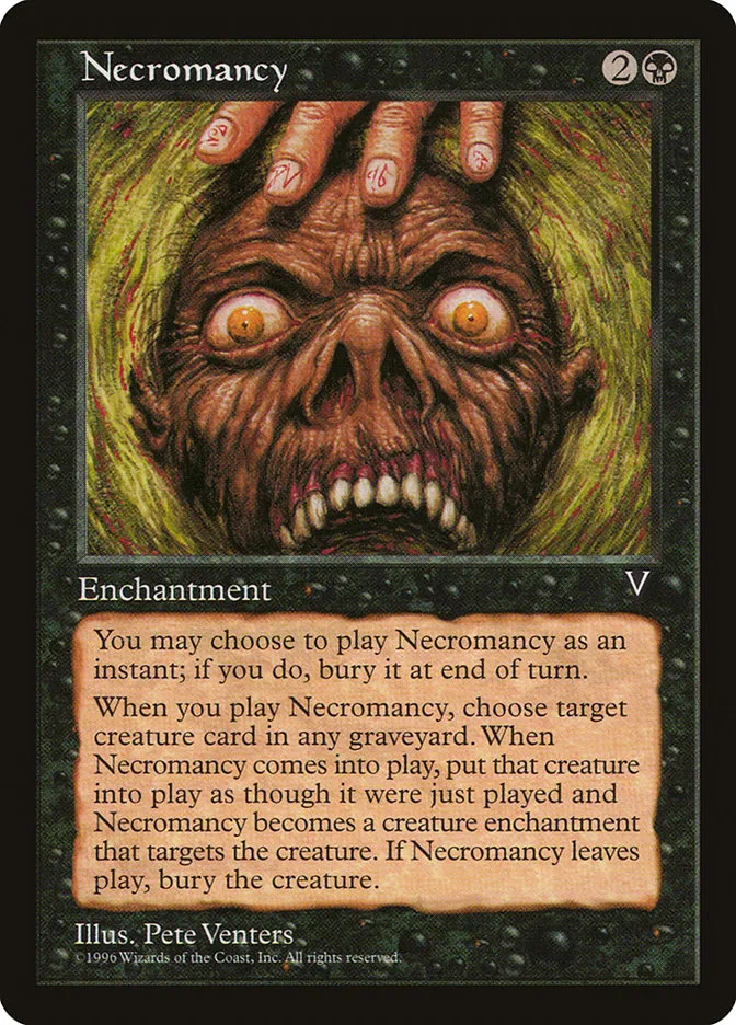 1997 Visions Necromancy uncommon #64 unlisted card image