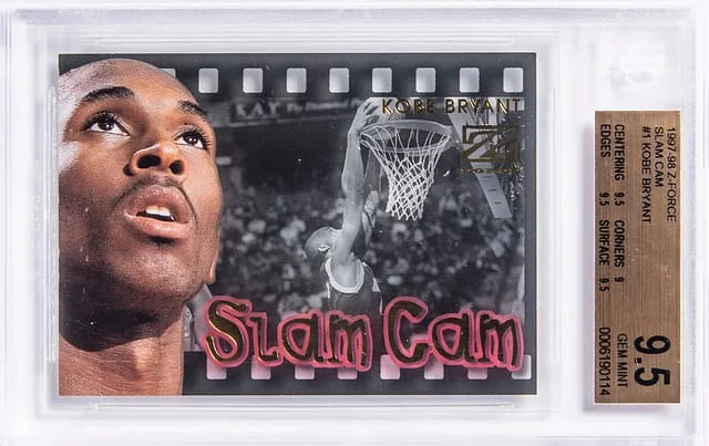1997 Z-Force Kobe Bryant Slam Cam #1 card image