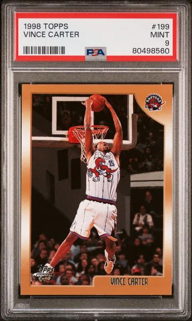 1998-98 Topps Vince Carter #199 card image