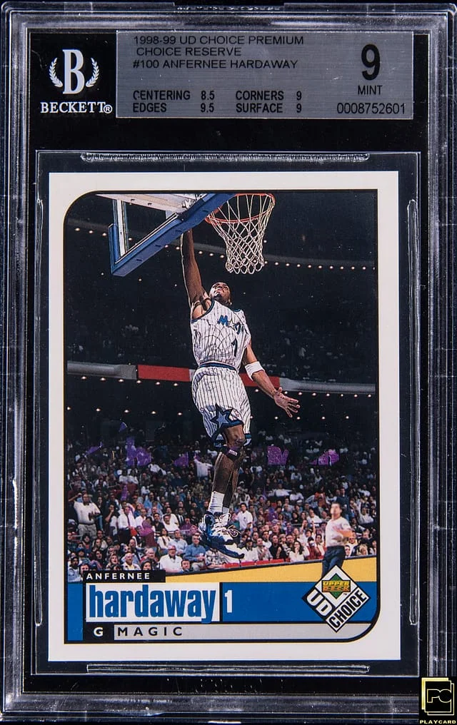 1998-99 Collector's Choice Anfernee Hardaway Premium Choice Reserve #100 card image