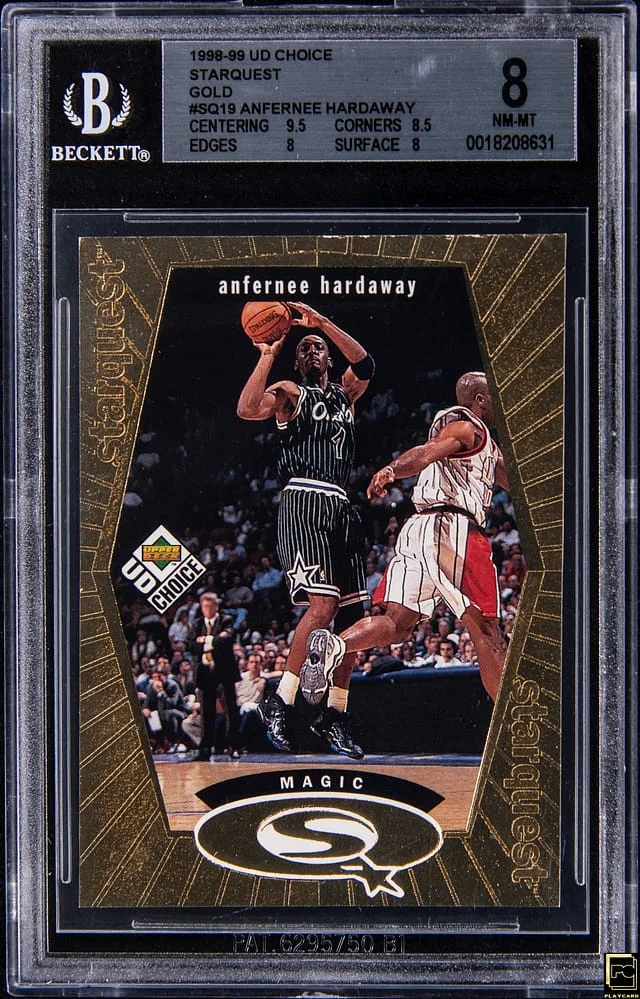 1998-99 Collector's Choice Anfernee Hardaway Starquest Gold #SQ19 card image