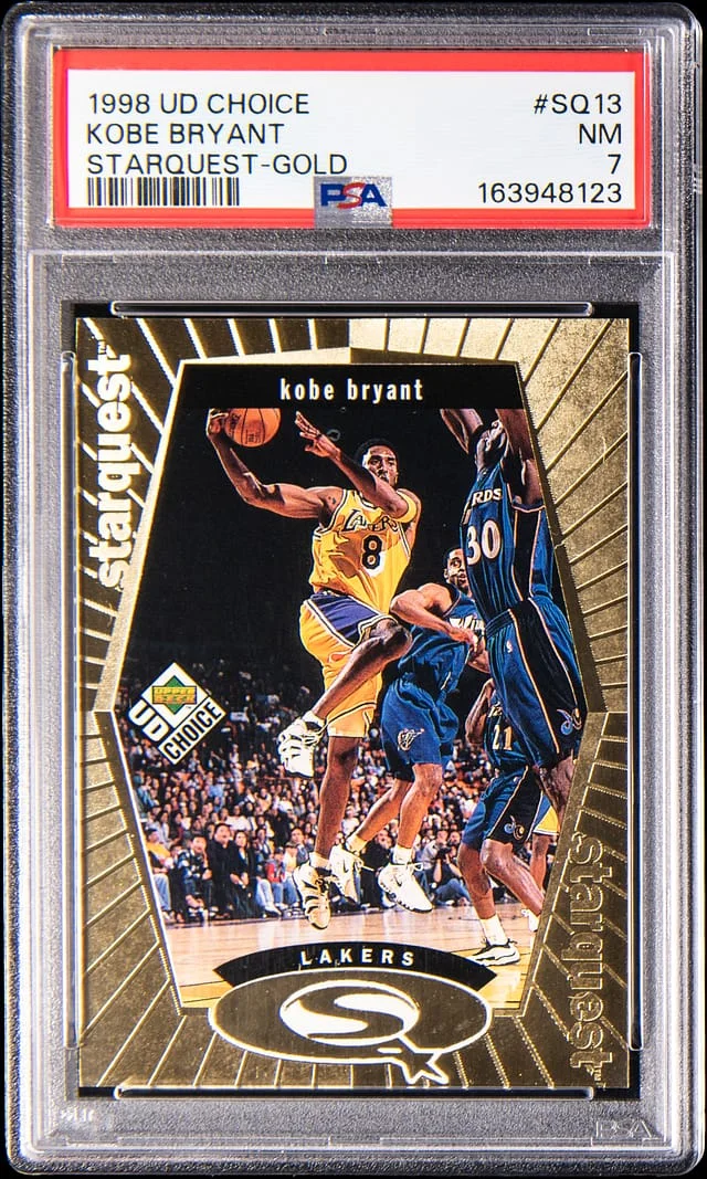 1998-99 Collector's Choice Kobe Bryant Starquest Gold #SQ13 card image