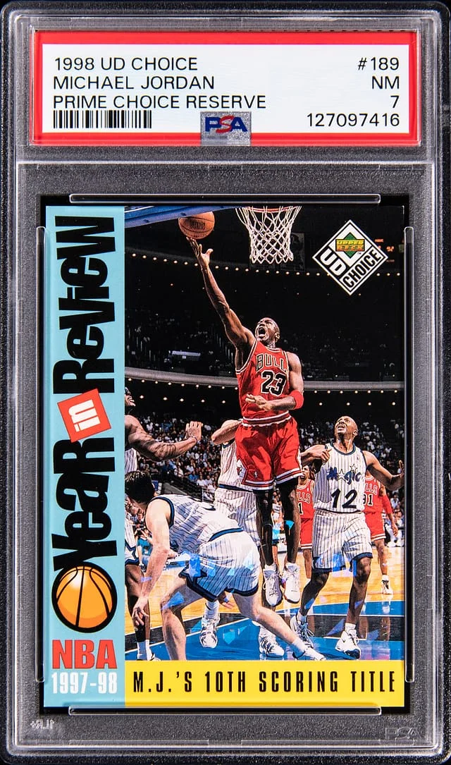 1998-99 Collector's Choice Michael Jordan Prime Choice Reserve #189 card image